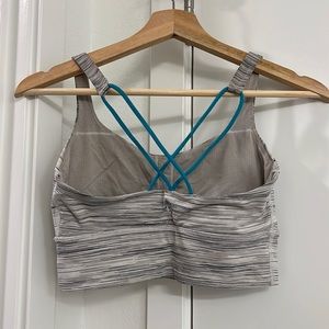 Lululemon - sports bra - free to be - long line - size 6
